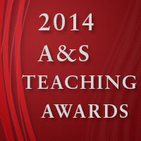 2014 A&S Teaching Excellence Award