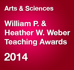 2014 Weber Teaching Award